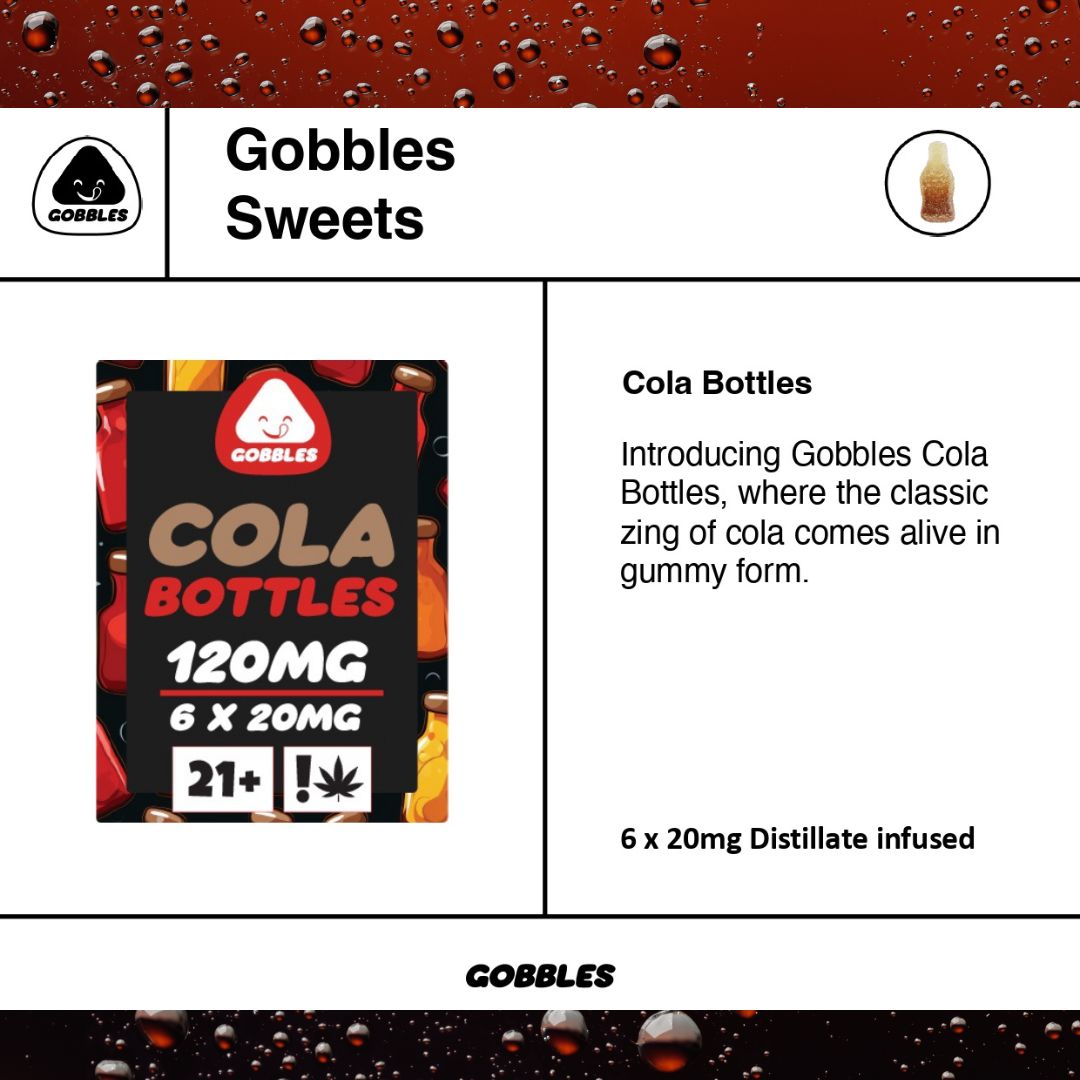 Gobbles Sweets: Cola Bottles