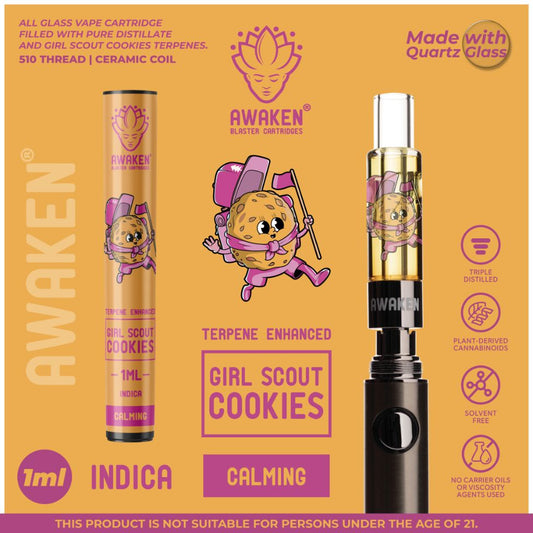 Awaken Blaster Cartridges 1ml: Girl Scout Cookies (GSC)