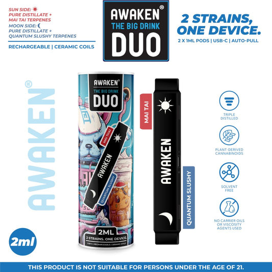 Awaken The Big Drink Duo: 2ml (Mai Tai + Quantum Slushy)