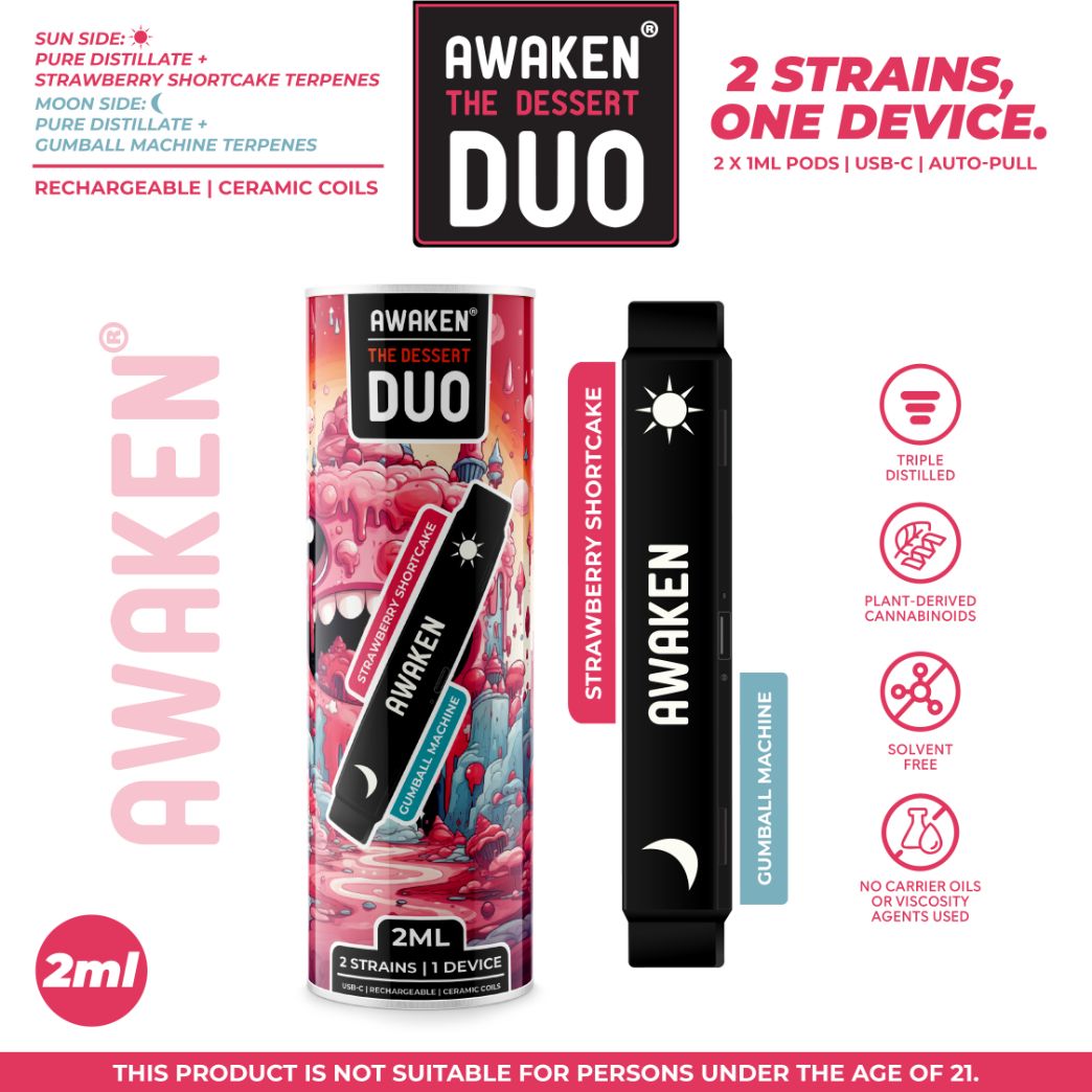 Awaken The Desert Duo: 2ml (Strawberry Shortcake + Gumball Machine)