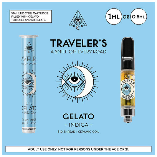 Traveler's Vape Cartridge: Good Evening – Gelato